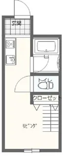 1Rの間取り画像