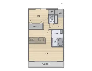ヴィンテージ中沢【2階】の間取り