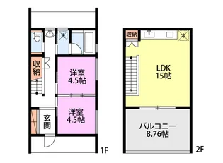 Maison Site野きろ【2階】の間取り