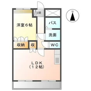 グリーン ラティール【2階】の間取り