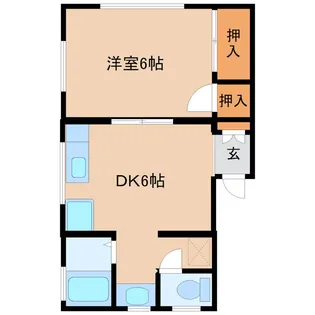 蓮田ビル【3階】の間取り