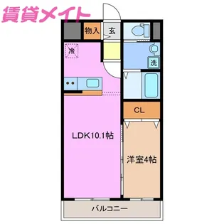 K’s mansion【1階】の間取り