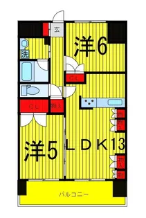 エスぺランス・YAMADA【11階】の間取り