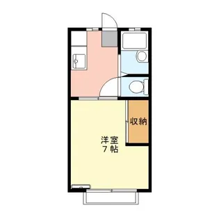 サンシティハイツ【1階】の間取り