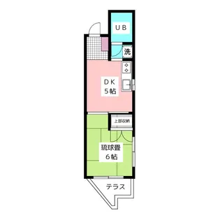ウィロデール【1階】の間取り