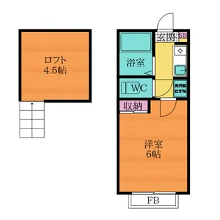 シティクレスト浜田山【1階】の間取り