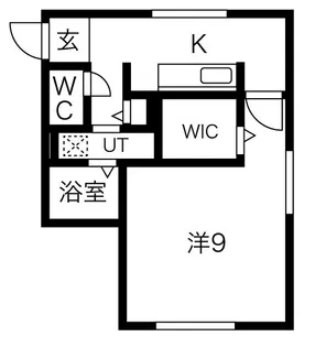 ラフィナート美園プロッシモ【4階】の間取り