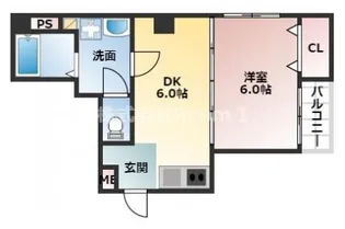 MELL-THEATER(メルシアター)【5階】の間取り