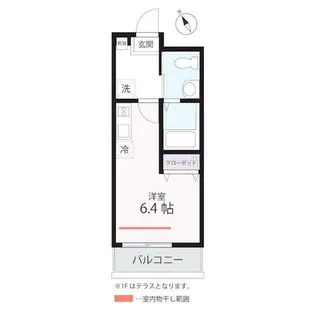 神奈川県横浜市港南区大久保2【アパート】の間取り