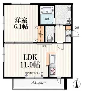 東京都練馬区向山3【マンション】の間取り