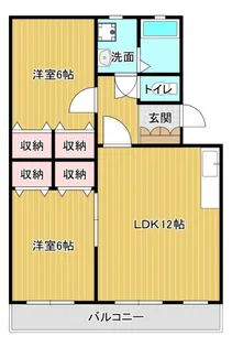 ◆ツチヤハイツ【1階】の間取り