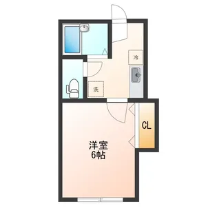 東京都品川区中延5【アパート】の間取り