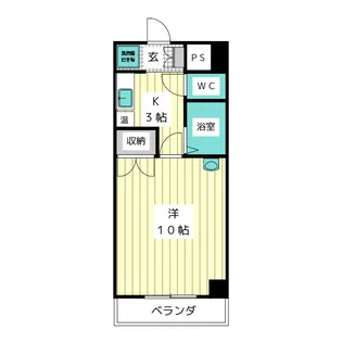 グランデ本郷【4階】の間取り
