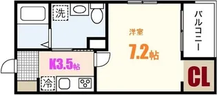 reve上安【1階】の間取り