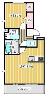 パークヴィラ合志I【1階】の間取り
