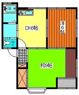 アーバンティいとう【1階】の間取り