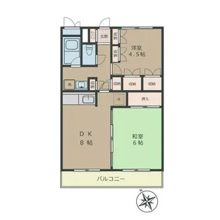 東京都豊島区池袋3【マンション】の間取り
