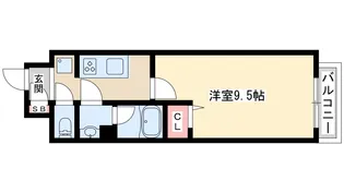 ソレアード・N【4階】の間取り