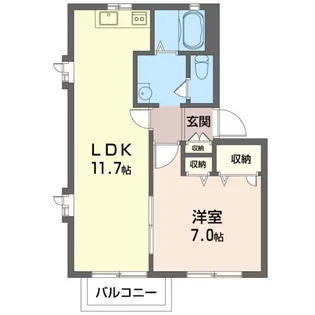 パスコア【2階】の間取り