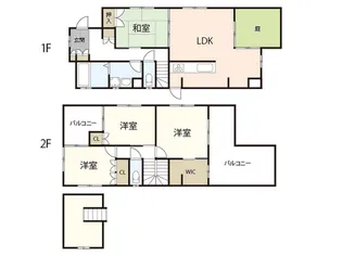 広島県広島市西区高須2【一戸建】の間取り