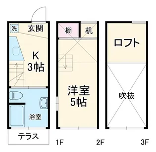 Douce Mama【1階】の間取り