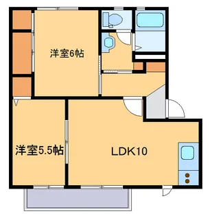 カーサエクセル【1階】の間取り