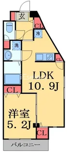 プリファード幕張(マクハリ)【2階】の間取り