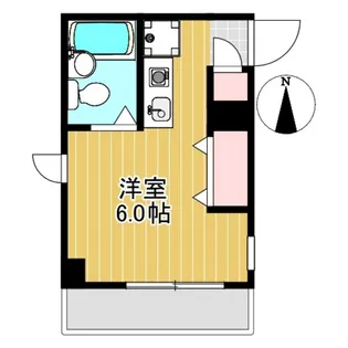 明星永福ビル【2階】の間取り