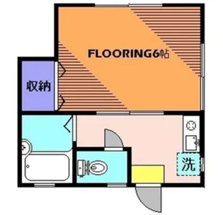カーサみどり【1階】の間取り