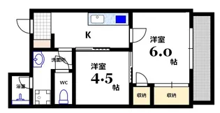 森川ビル【3階】の間取り