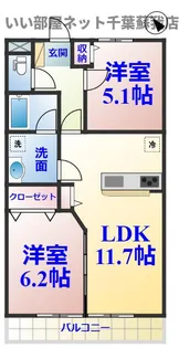 ソルグランデ【2階】の間取り
