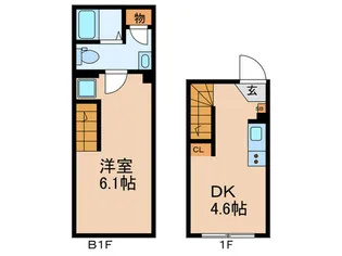 IVY SQUARE西早稲田の間取り
