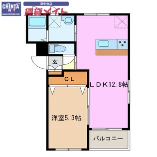 VIGORE Kamihama【1階】の間取り