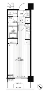 カナーリス月島【6階】の間取り