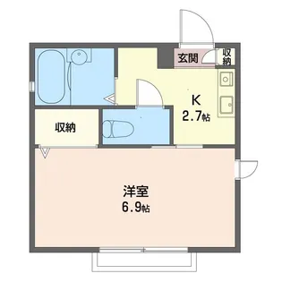 アルカンシエル【2階】の間取り
