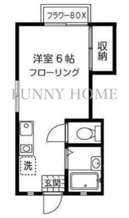 東京都世田谷区駒沢2【アパート】の間取り