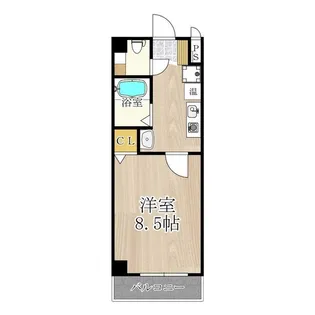 プリヴェ2号館【5階】の間取り