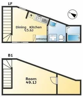 東京都北区志茂2【マンション】の間取り