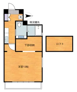 ORION本蓮沼【2階】の間取り