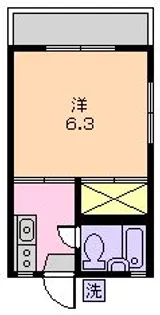 ドエル大幸【2階】の間取り