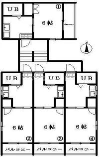 シーパレス浜ノ町【4階】の間取り