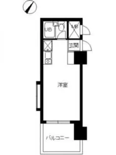 スカイコート西横浜第6【2階】の間取り