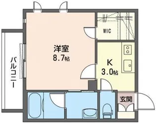 ルートグレイス【3階】の間取り