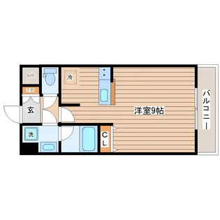 ヴィアーレ八幡3丁目【2階】の間取り