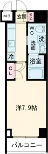 LaSante桜新町【6階】の間取り