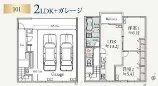 埼玉県さいたま市大宮区三橋2【一戸建】の間取り