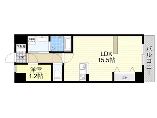 大阪府枚方市牧野本町1【マンション】の間取り