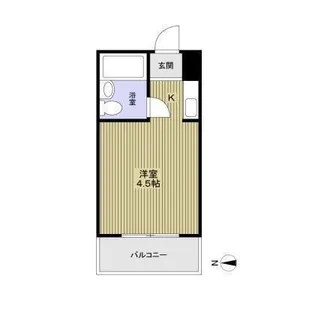 ルネッサンス32番館【3階】の間取り