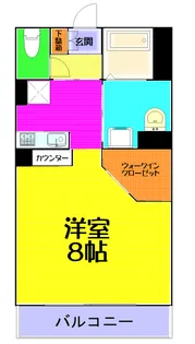 マタン本町【3階】の間取り
