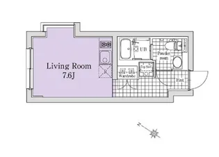 オーキッドレジデンス代々木【3階】の間取り